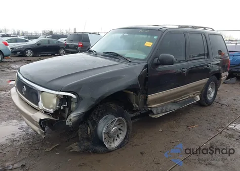 2000 Mercury Mountaineer из США, поврежденный, VIN 4M2ZU86P4YUJ26147